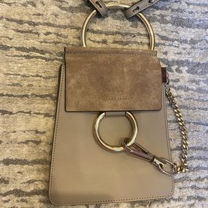 Chloe Top Handle Bag with Cross Body Strap